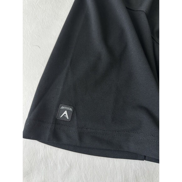 Antigua NASCAR Black Embroidered Polo Shirt Men’s Large Racing Fan Gear - Picture 3 of 5